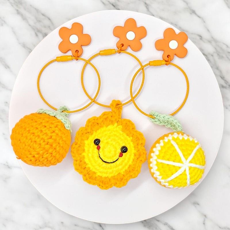 Cute Fruit Crochet Plushie
