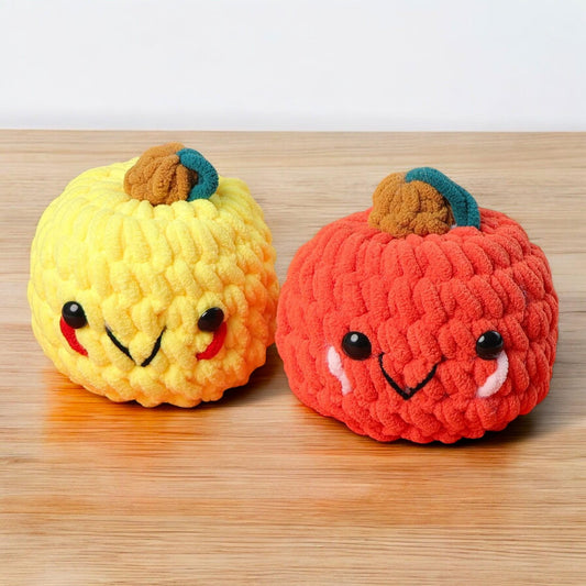 Adorable Crochet Pumpkin Ornament