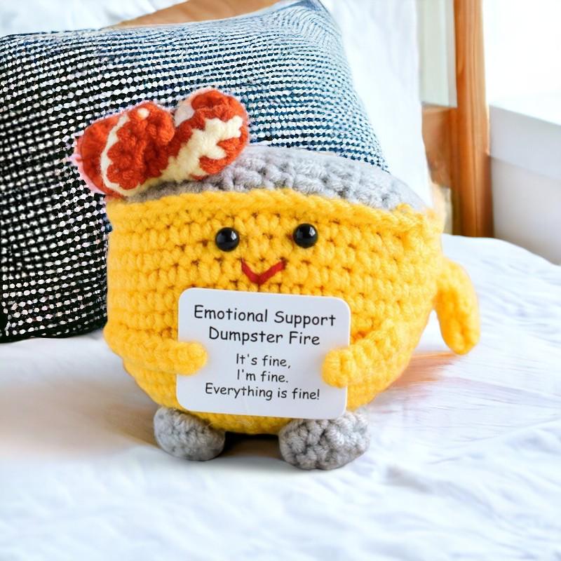 Cute Crochet Ornament For Desk Decor