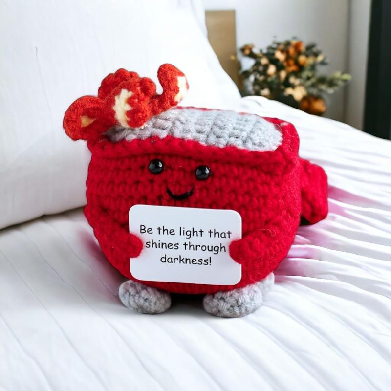 Cute Crochet Ornament For Desk Decor