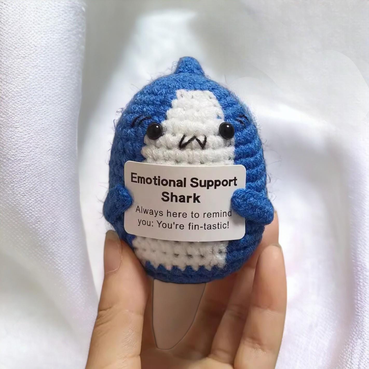 Cute Small Shark Ornament For Desk Decor