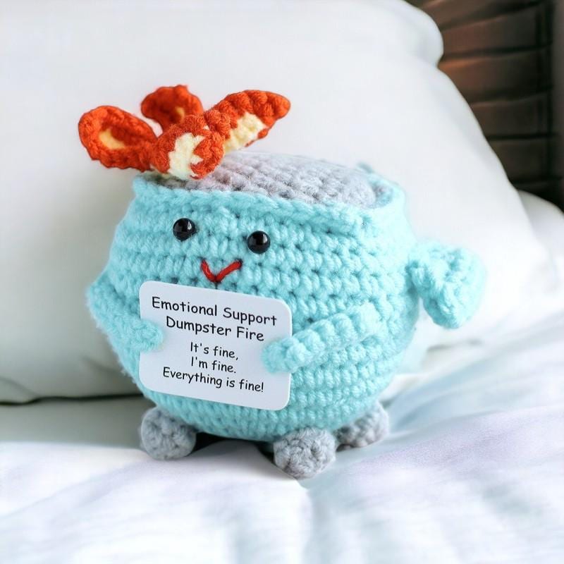 Cute Crochet Ornament For Desk Decor