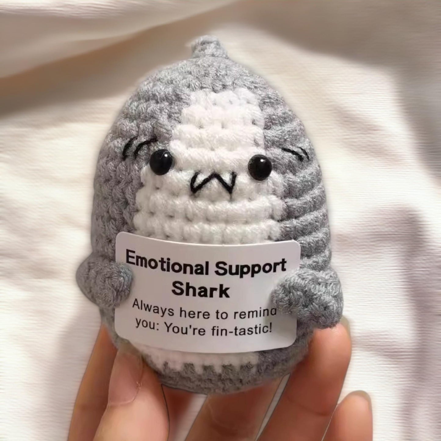 Cute Small Shark Ornament For Desk Decor