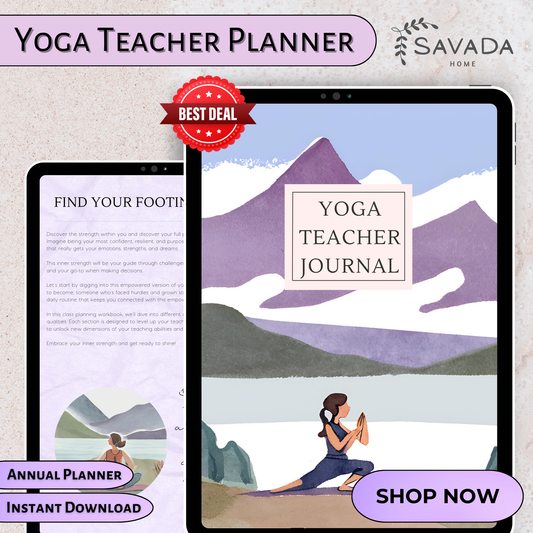 Yoga Teacher Planner