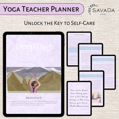 Yoga Teacher Planner