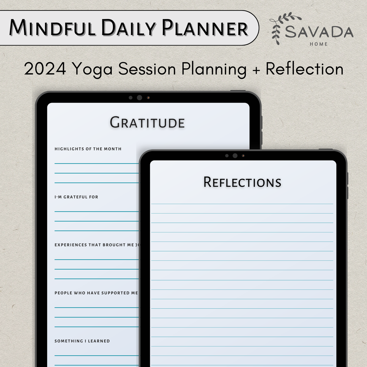 Mindful Daily Planner