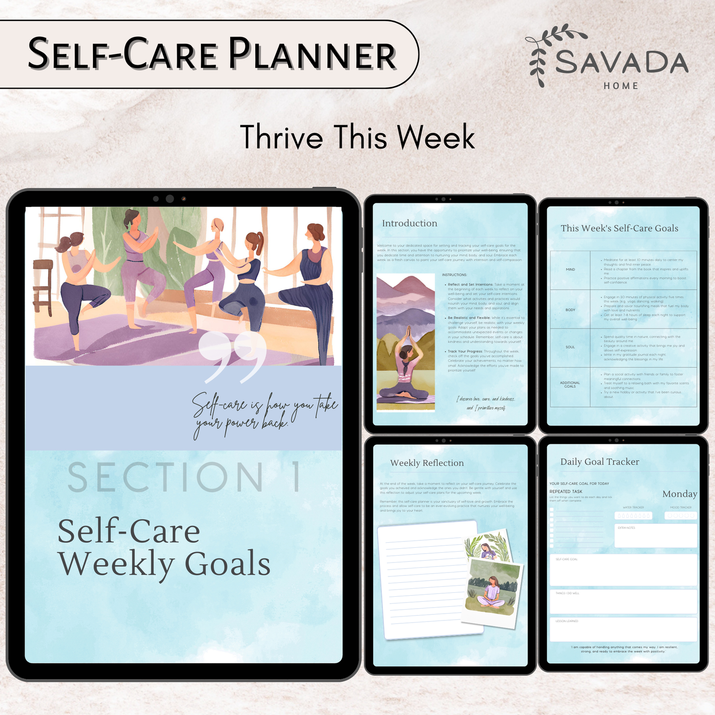 Digital Self Care Journal