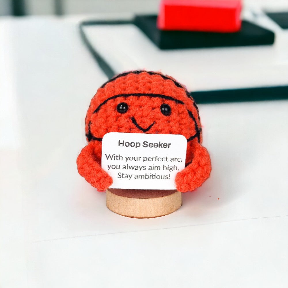 Emotional Support Crochet Sports Plushies