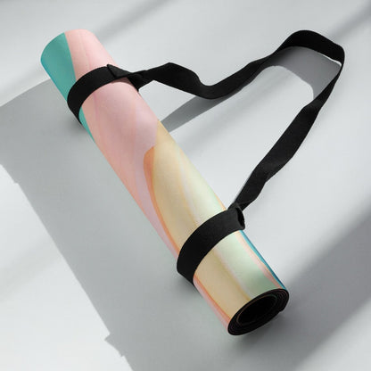 Creative Rainbow Colors Yoga Mat