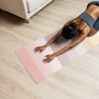 Horizon Line Pattern Yoga Mat