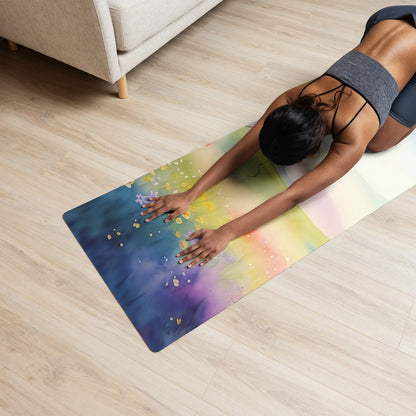 Restful Meadow Yoga Mat