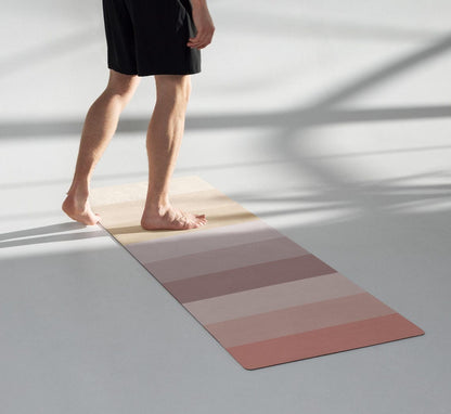 Horizon Line Pattern Yoga Mat