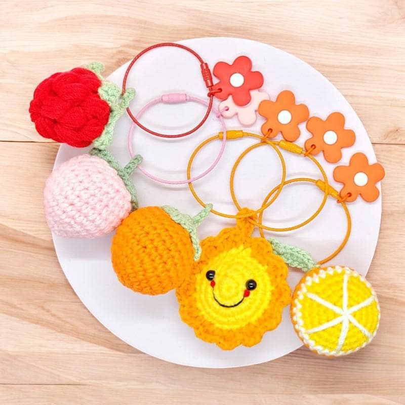 Cute Fruit Crochet Plushie