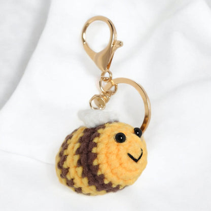 Unique Bee Plushie Keychain