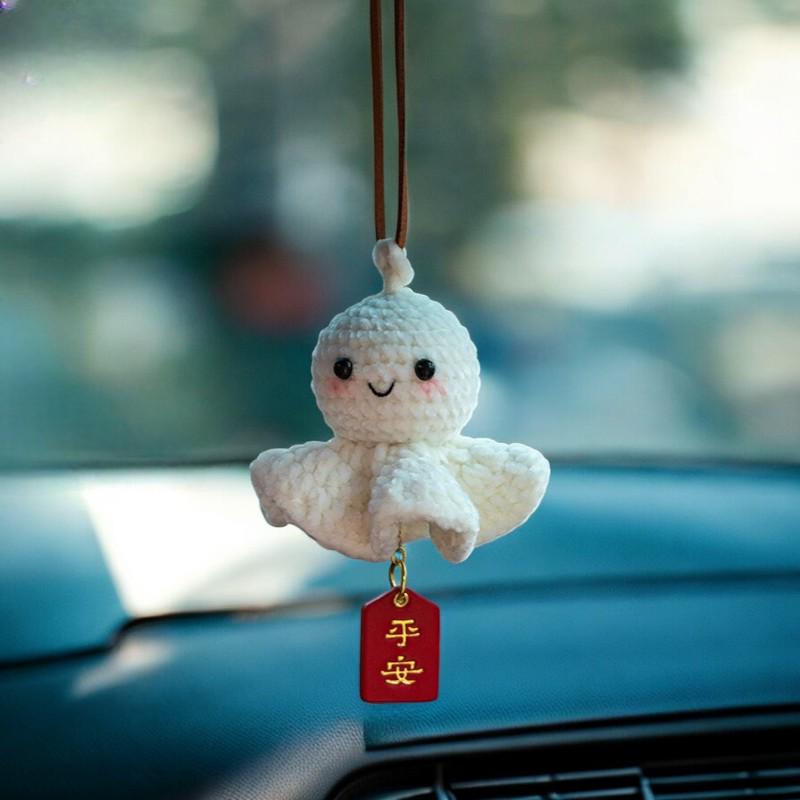 Cute Sunny Doll Car Mirror Hanging