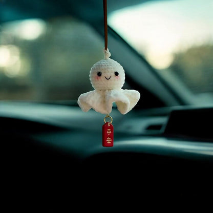 Cute Sunny Doll Car Mirror Hanging