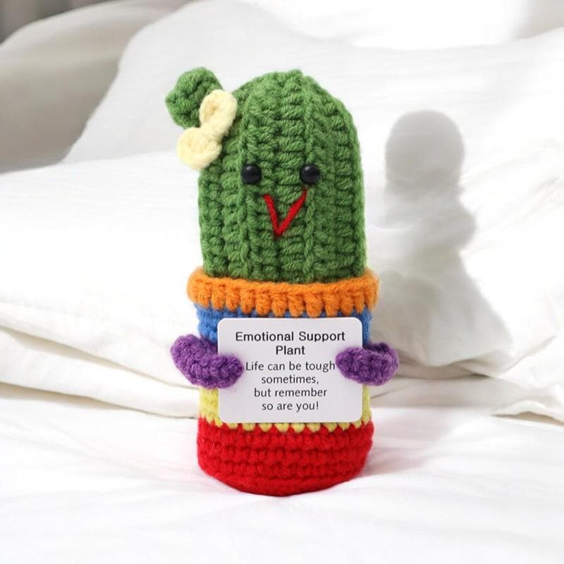 Unique Crochet Pickle Plushie