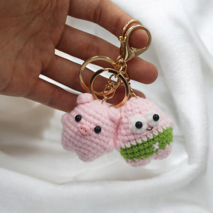 Unique Animal Plush Keychain