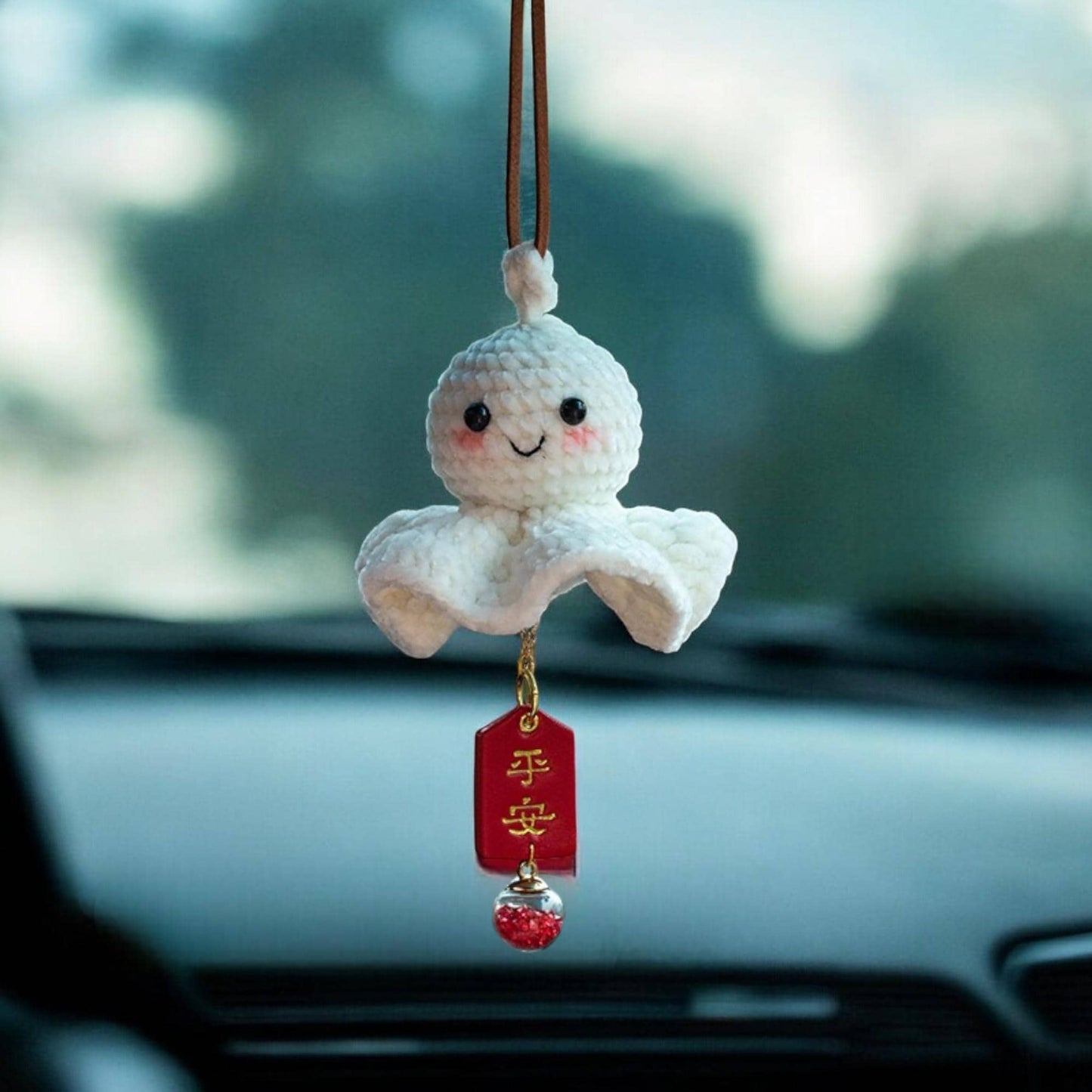 Cute Sunny Doll Car Mirror Hanging