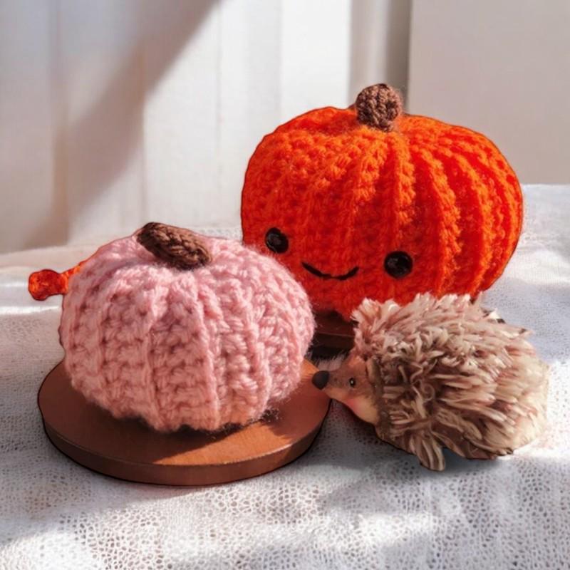 Cute Crochet Pumpkin For Holiday Decor