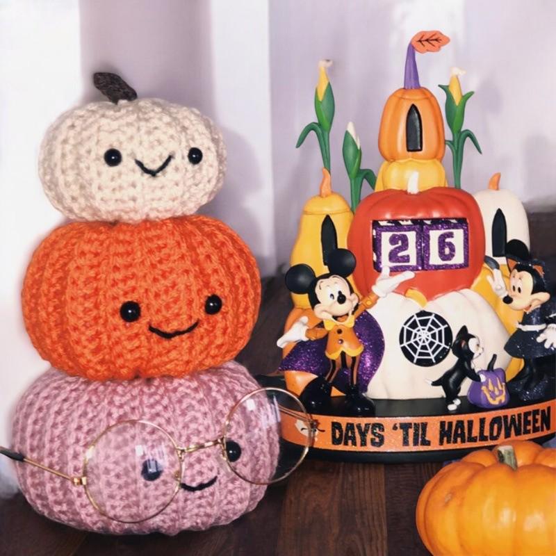 Cute Crochet Pumpkin For Holiday Decor