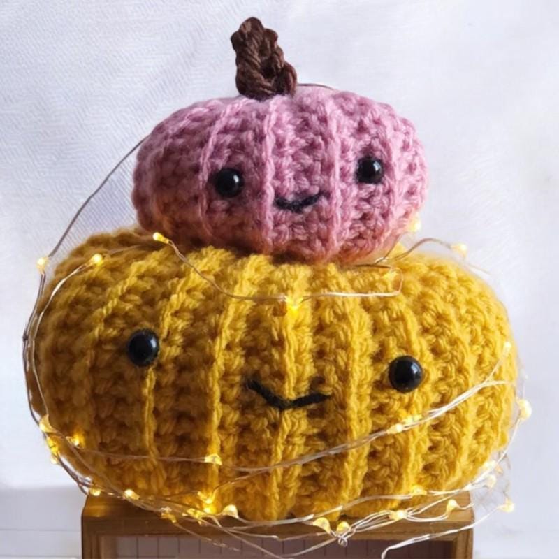 Cute Crochet Pumpkin For Holiday Decor