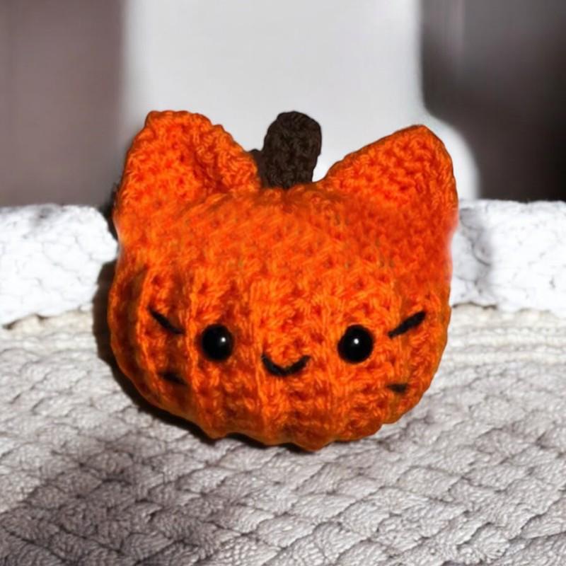 Cute Crochet Pumpkin For Holiday Decor