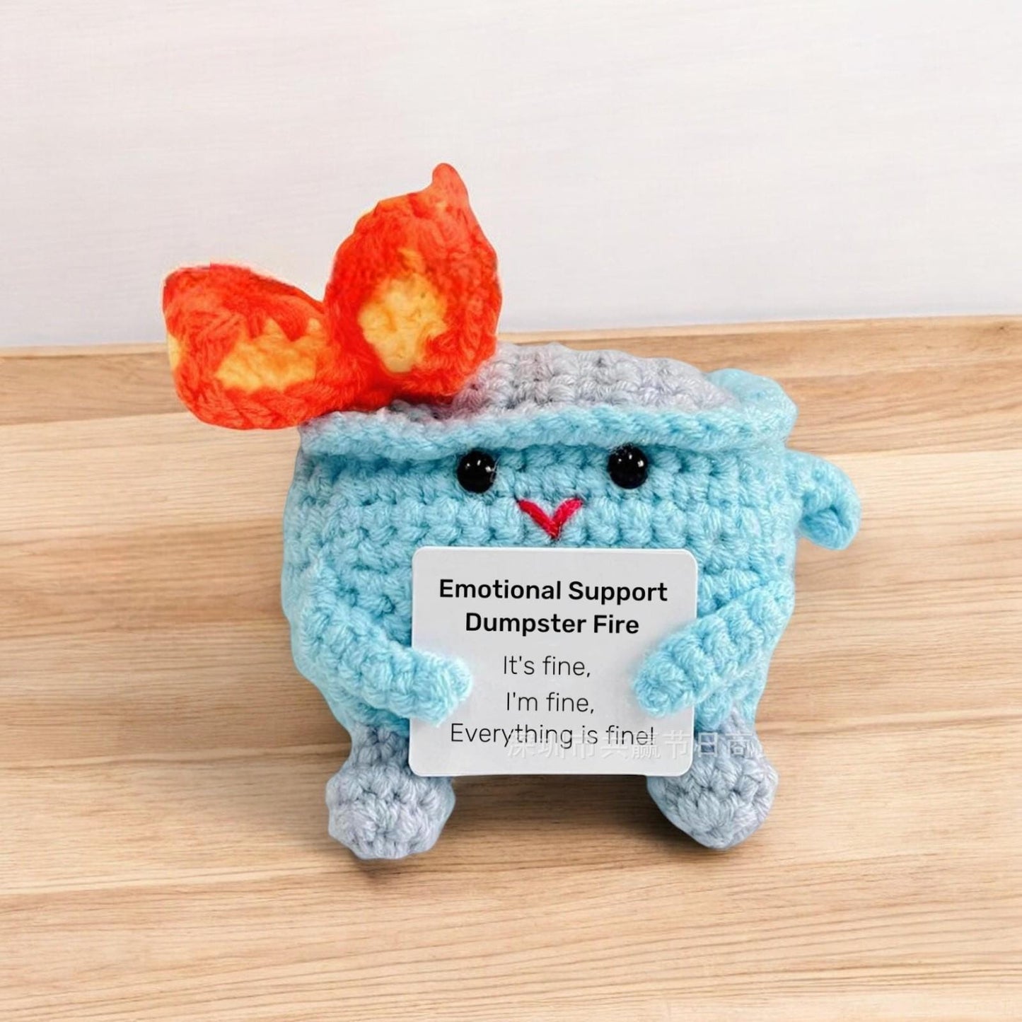 Decorative Crochet Plushie For Kawaii Decor