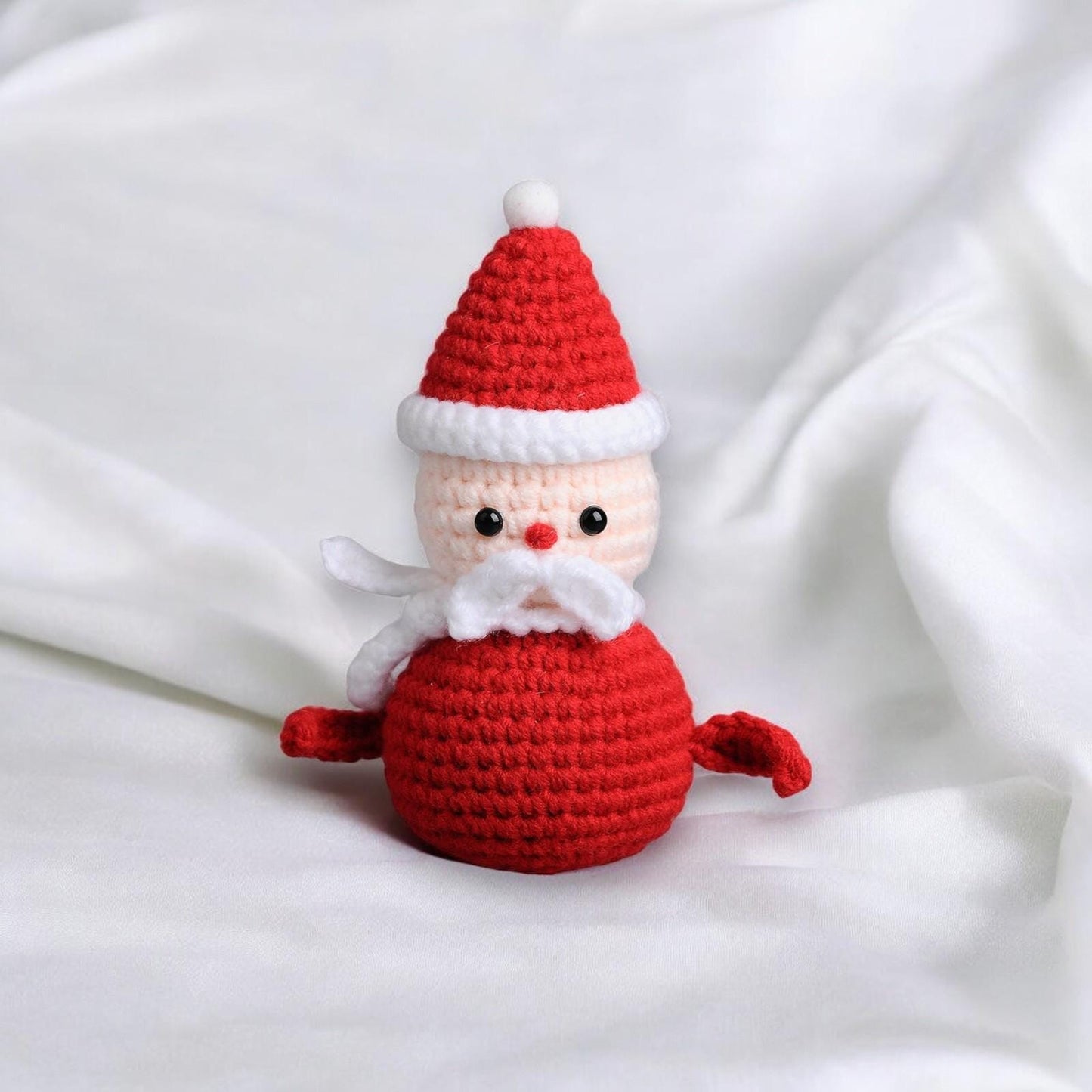 Cute Snowman Crochet Doll